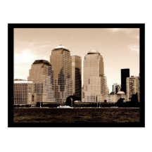 NYC Financial District Postcards