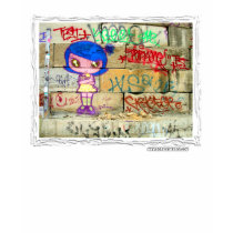 NYC Graffiti Girl t-shirts