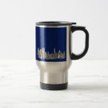 NYC ink royal blue Coffee Mug