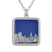 NYC ink royal blue Custom Jewelry