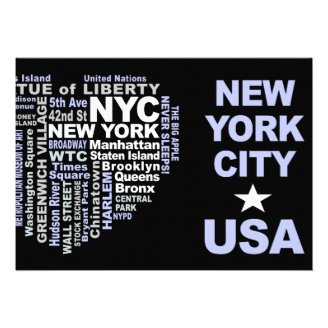 NYC invitation - customize!