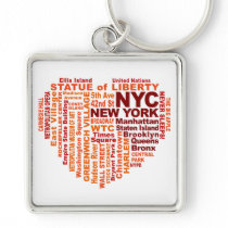 NYC keychain