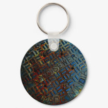 NYC Manhole Cover keychains by markusnyc NYC Manhole Cover keychains