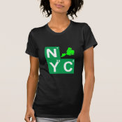 NYC New York City map Shirt