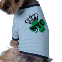 NYC New York City Shamrock St. Patricks Day pet clothing by CityRoyalty NYC New York City Shamrock St. Patricks Day pet clothing