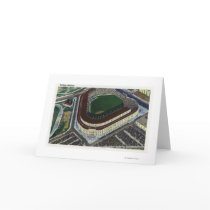 NYC, New YorkAerial View of Yankee Stadium Card