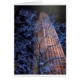 NYC Nightwalk CricketDiane WalkAbout Greeting Card