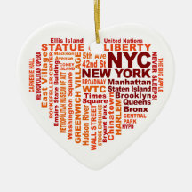 NYC ornament - customizable