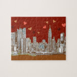 NYC romantic red Puzzles