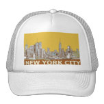 NYC saffron mustard Hat