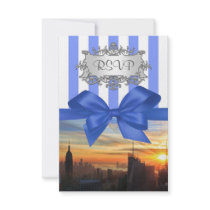 NYC Skyline at Sunset Invition Suite RSVP Invites