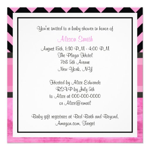 NYC Skyline Brooklyn Bridge Boat 8P Baby Shower Custom Invitations