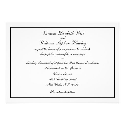 NYC Skyline Central Park Bow Bridge Wedding Invite