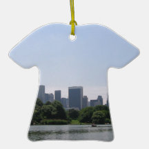 NYC Skyline Christmas Tree Ornament
