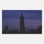 NYC Skyline: Empire State Building at Dawn Stickers
