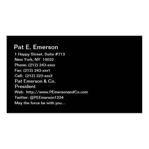 NYC Skyline ESB, East River View 001 Business Card Templates (back side)