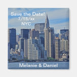 NYC Skyline From East River A1 Save the Date Refrigerator Magnet