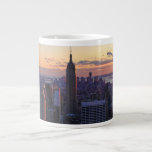 NYC Skyline just before sunset Jumbo Mug