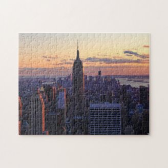 NYC Skyline just before sunset Puzzle