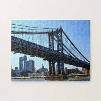NYC Skyline: Manhattan Bridge #3 Puzzles