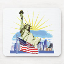 NYC Skyline mousepads