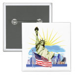NYC Skyline Pin