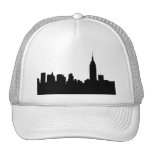 NYC Skyline Silhouette, Empire State Bldg #1 Trucker Hat
