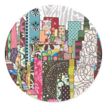 NYC Skyline Round Sticker