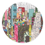 NYC Skyline Round Sticker