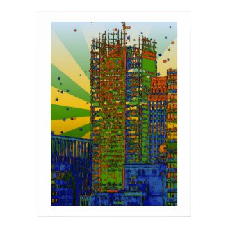NYC Skyline: The New York Times Building Print