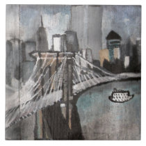 NYC Skyline Tile tiles