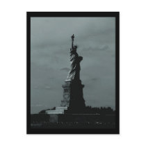 NYC Statue of Liberty B&W Postcards