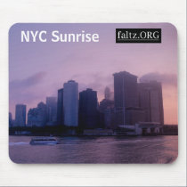 NYC Sunrise mousepads