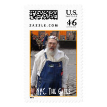 NYC, The Gates postage