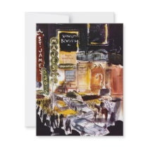 NYC THEATRE DISTRICT INVITATION ~EASY TO CUSTOMIZE