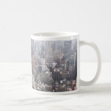 NYC View South Down 5th Avenue Coffee Mug