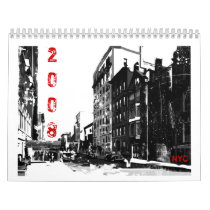 NYC Wall Calendar by guardiandevildesigns NYC Wall Calendar