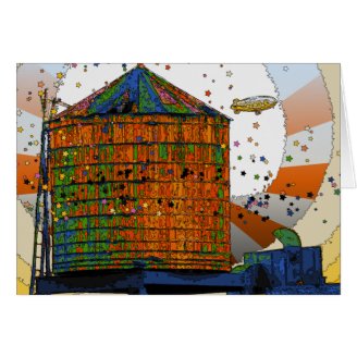 NYC Water Towers #2 Cards