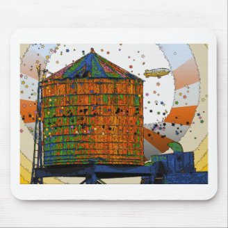 NYC Water Towers #2 Mousepads