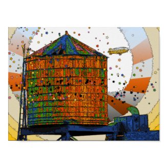 NYC Water Towers #2 Print