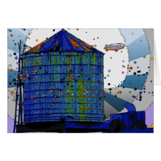 NYC Water Towers #3 Greeting Card