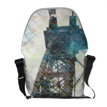 artsprojekt, Rickshaw messenger bag with custom graphic design
