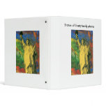 NYC yellow Statue of Liberty Marcoart Binders