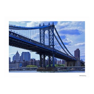 NYC's Manhattan Bridge A2 Print