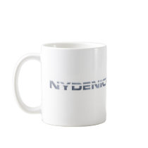 Nydenion logo & wolf luggage Sq A Mug