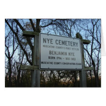 Nye Cemetery Greeting Cards