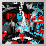 Nylon Fusion silver gloss UV print