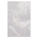Nymph And Shepherd By Tizian (Best Quality) Customized Stationery