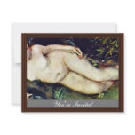 Nymph At The Source By Pierre-Auguste Renoir Personalized Invitation