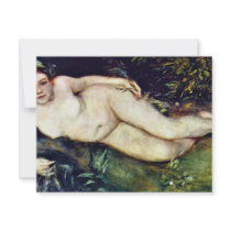 Nymph At The Source By Pierre-Auguste Renoir Custom Invites
